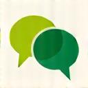 Chat bubble icon for live support