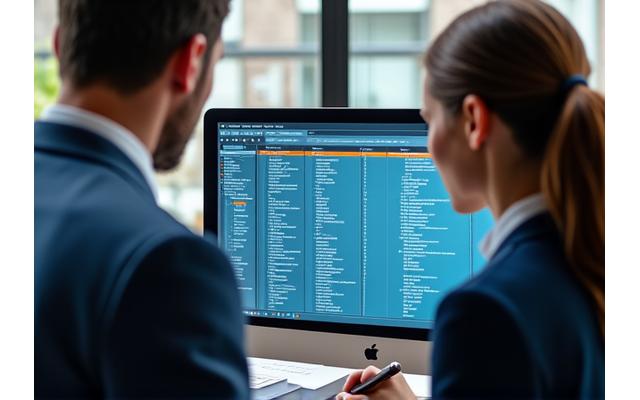 Legal professionals organizing case documents and citations