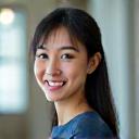 Portrait of Sarah Chen, an undergraduate student smiling.